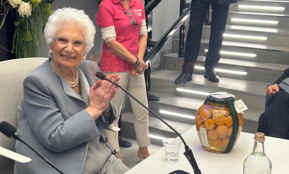 Liliana Segre è cittadina onoraria di Bra Liliana Segre è cittadina onoraria di Bra