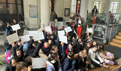 I bambini della Pivano al Tapparelli di Saluzzo