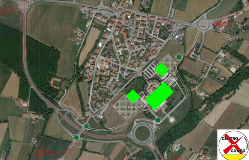 La mappa presentata da Centro per Cuneo