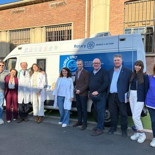 Il team di professionisti che ha operato a Saluzzo il Pomeriggio della Salute