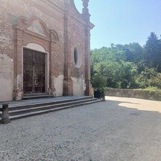 Saluzzo: i lavori conclusi nella piazzetta della chiesa di San Bernardo