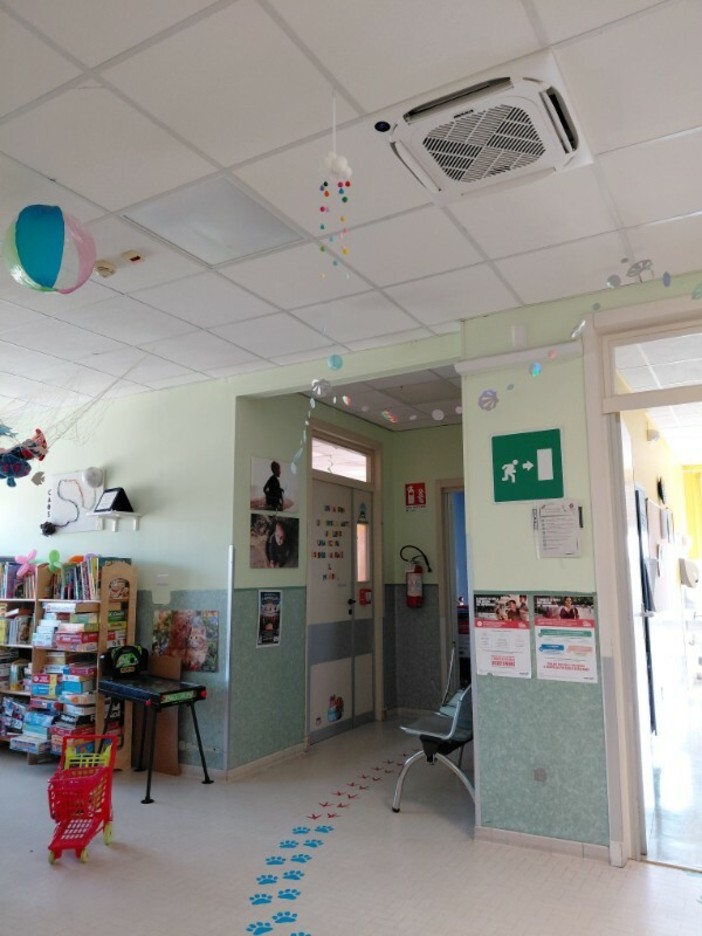 Cuneo, Pediatria più fresca al Santa Croce e Carle: completato l’impianto di climatizzazione