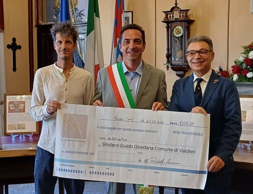Un incontro diventato amicizia: dopo 25 anni Rodolfo Armenio torna a Valdieri con un dono