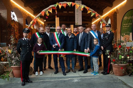 L'inaugurazione della Festa d'autunno di Pagno dello scorso anno L'inaugurazione della Festa d'autunno di Pagno dello scorso anno
