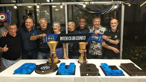 L’Inter Club Cuneo festeggia il 21° Scudetto e la 10ª Coppa Italia