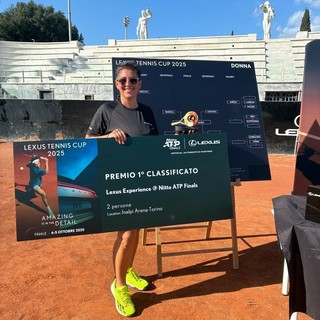 TENNIS / Petra Senesi, dalla VTT di Lagnasco al titolo nelle finali nazionali della Lexus Cup TENNIS / Petra Senesi, dalla VTT di Lagnasco al titolo nelle finali nazionali della Lexus Cup