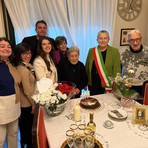 Cento anni per la signora Pietra, festeggiata dalla famiglia e dall'amministrazione