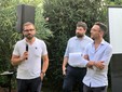 Alberto Marengo, ex ciclista professionista, insieme ad Alessandro Piacenza, consulente nel mondo del ciclismo