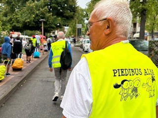 Piedibus, primo giorno di scuola Piedibus, primo giorno di scuola