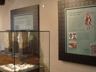 Sala del Medioevo tardo antico del Palazzo Traversa Sala del Medioevo tardo antico del Palazzo Traversa