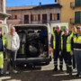 La Protezione Civile di Busca impegnata nella raccolta dei rifiuti abbandonati