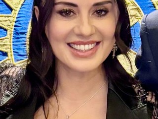 Paola Iezzi  ospite del Rotary Saluzzo nella conviviale all'Interno 2