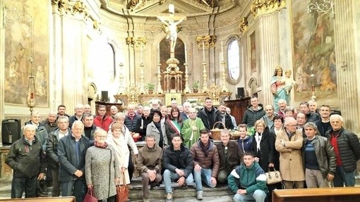 La festa del Ringraziamento lo scorso anno a Piasco