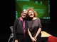 Un momento della presentazione tenuta lunedì sera: sul palco del Sociale l'assessora Caterina Pasini e l'attrice Cinzia Leone