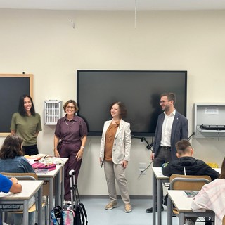 Primo giorno di scuola alla Pertini