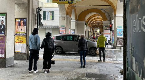 Piazza Galimberti a Cuneo, a partire da lunedì 6 luglio chiuso il passaggio sotto l’arco all’angolo con corso Soleri
