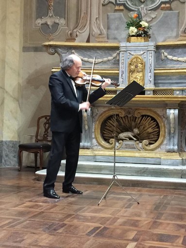 Il violinista Paolo Bernardo
