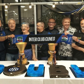 L’Inter Club Cuneo festeggia il 21° Scudetto e la 10ª Coppa Italia