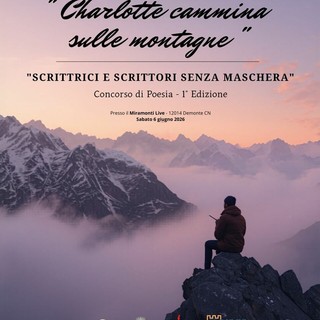 A Demonte nasce il premio di poesia “Charlotte cammina sulle montagne”