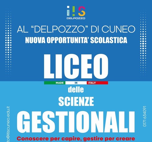 Liceo delle Scienze Gestionali al “Delpozzo”: l’innovazione del Made in Italy incontra il futuro