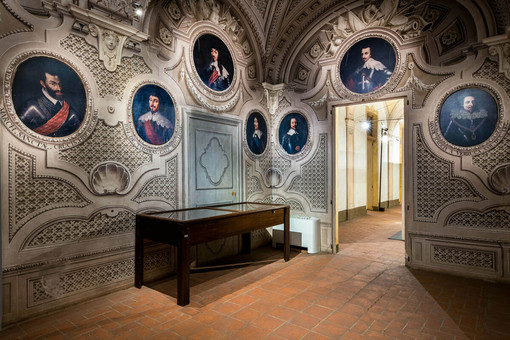 La sala della Pace di Palazzo Salmatoris La sala della Pace di Palazzo Salmatoris