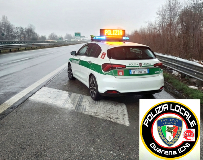 Tremila veicoli controllati in 197 posti di blocco: la Polizia Locale di Guarene archivia un intenso anno di attività