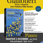 A Piasco la presentazione di “Gialloneri”, storia e leggenda della Podistica Valle Varaita