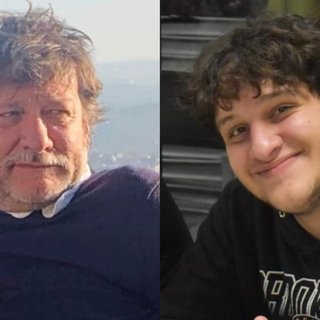 Paolo Foglino (57 anni) e il figlio Francesco (17)