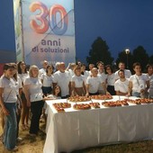 Fossano, al villaggio sportivo Vispo la festa dei 30 anni della Peraria di Villafalletto