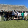 Un momento della premiazione del torneo scolastico albese Un momento della premiazione del torneo scolastico albese