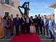 La sindaca di Piasco Stefania Dalmasso con il vice Silvano Paoletti, il sindaco di Viggiano Amedeo Cicala e gli amministratori comunali La sindaca di Piasco Stefania Dalmasso con il vice Silvano Paoletti, il sindaco di Viggiano Amedeo Cicala e gli amministratori comunali