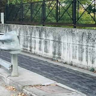 Pista ciclabile sul ponte di Borgo Gesso: sicurezza da verificare