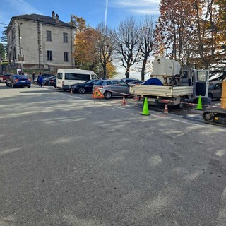 Piazza Cavour prima dei lavori