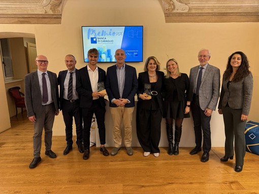Il “Premio Banca di Caraglio” alla Giordano Poultry Plast e alla Amaie Energia e Servizi Il “Premio Banca di Caraglio” alla Giordano Poultry Plast e alla Amaie Energia e Servizi