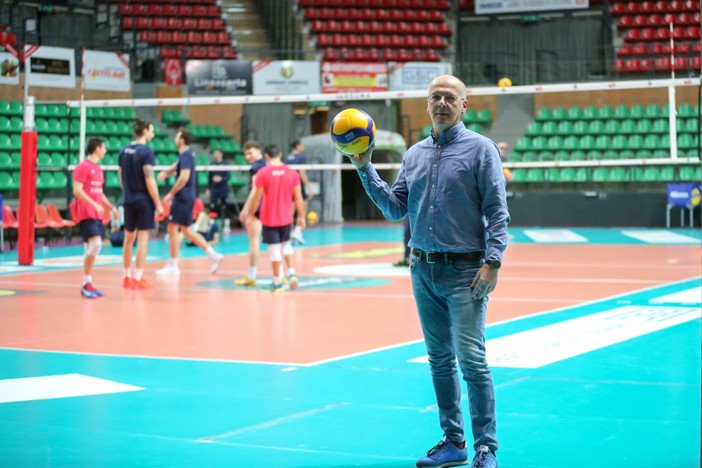 Il DS di Cuneo Volley Paolo Brugiafreddo
