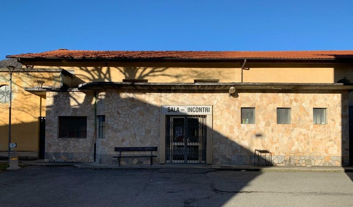 La sala incontri di Paesana dove canterà il Coro Univalle