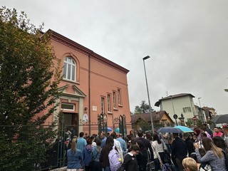 Primo giorno alla scuola Sacco Primo giorno alla scuola Sacco