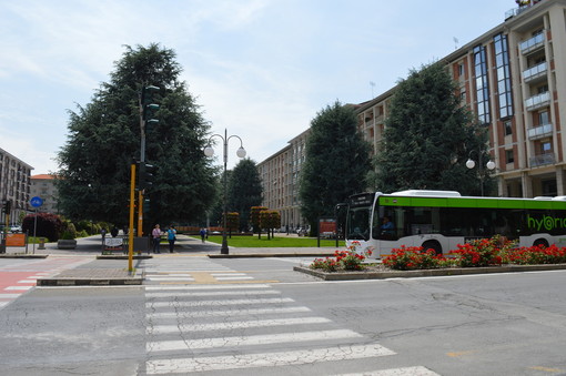 Piazza Europa a Cuneo Piazza Europa a Cuneo