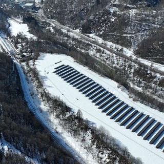 Il parco fotovoltaico di Robilante