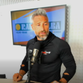 Maxim Pioggia negli studi di Radio Alba, questa mattina Maxim Pioggia negli studi di Radio Alba, questa mattina