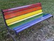 Racconigi: “Che fine ha fatto la proposta della panchina arcobaleno in piazza Burzio?”