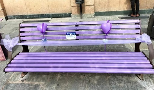 In arrivo anche a Borgo San Dalmazzo le "Panchine Lilla" In arrivo anche a Borgo San Dalmazzo le "Panchine Lilla"