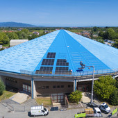 Il palasport di Cuneo