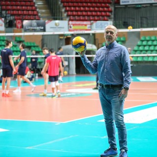 Il direttore sportivo di Cuneo Volley Paolo Brugiafreddo