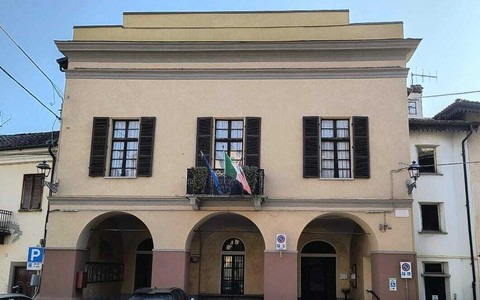 Il municipio di Piasco