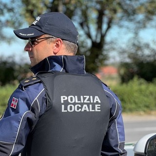 Gli agenti di polizia Locale dell'Unione Alpi del Mare
