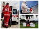 I volontari della Croce rossa in servizio per il referendum