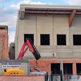 La nuova palestra dei licei nella zona H ad Alba: &quot;Obiettivo aprire in autunno, cantiere in linea con il cronoprogramma”