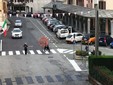 Il nuovo attraversamento pedonale su via Roma