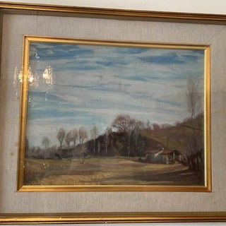 Il quadro di Giulio Boetto donato al comune di Saluzzo